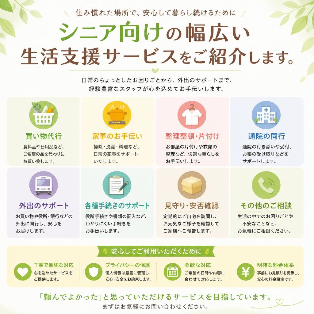 多様な生活支援サービス